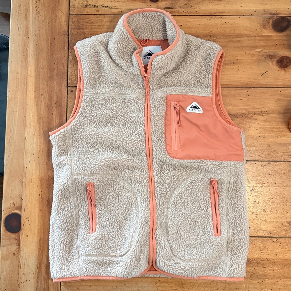 Penfield Fleece Vest size M - Picture 4 of 13